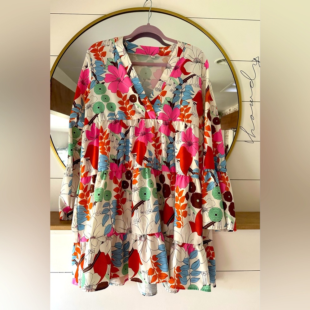 70’s inspired dress